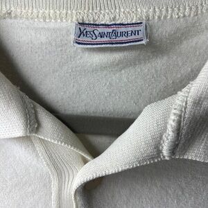 Yves Saint Laurent Men's Cream Cardigan